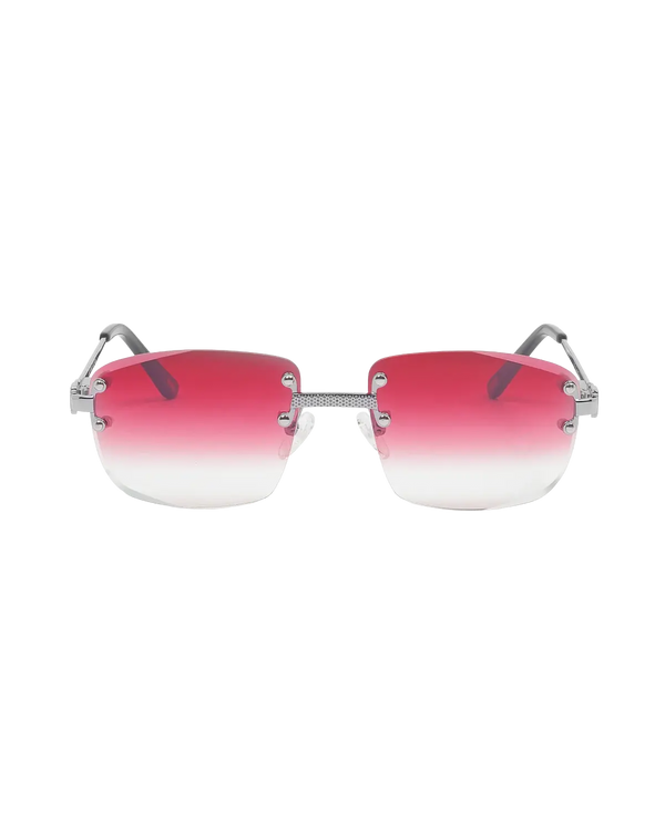 Lux Frames - Rimless Class V - Red Fade - alternate