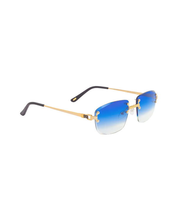 Lux Frames - Rimless Class V - Blue Fade - alternate