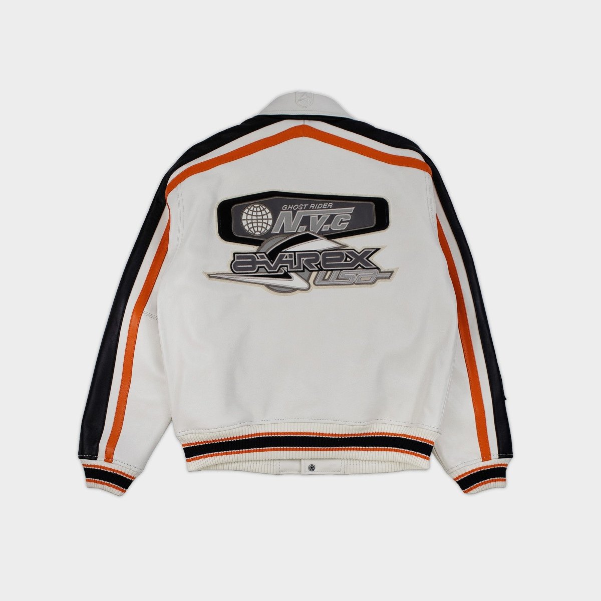 Avirex - City Racer Leather Jacket - Bloc Magasin