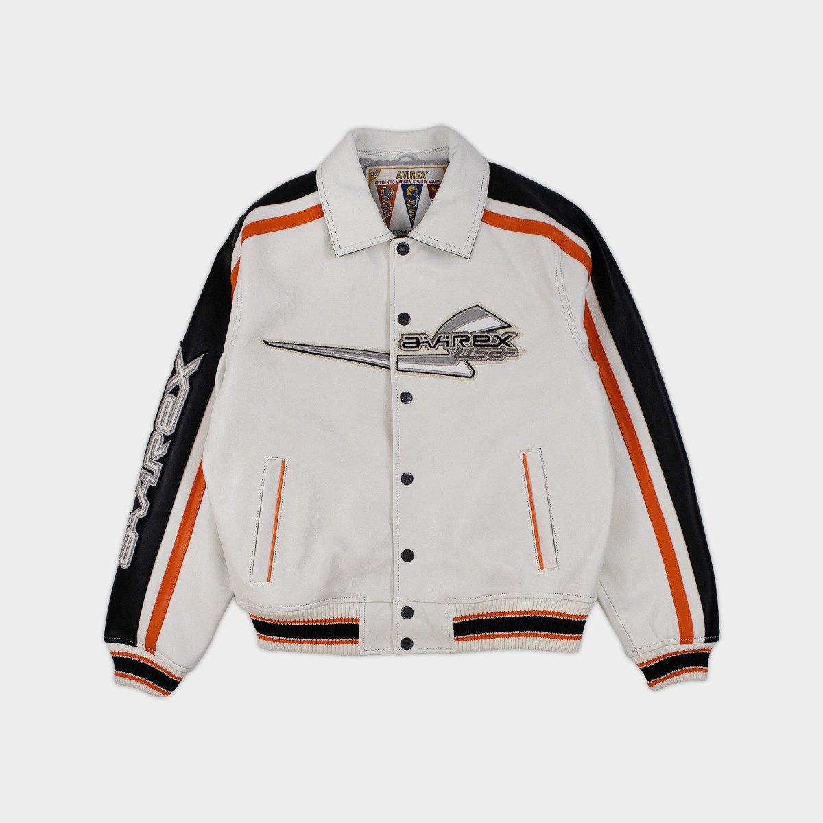 Avirex - City Racer Leather Jacket - Bloc Magasin