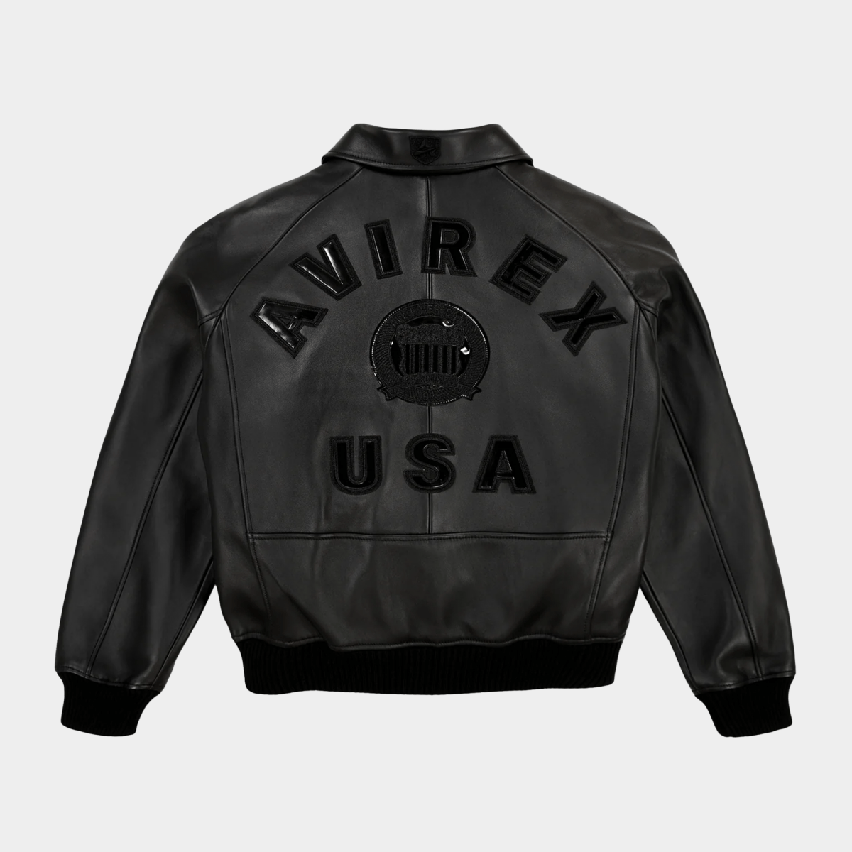 Avirex - Icon Leather Jacket - Bloc Magasin