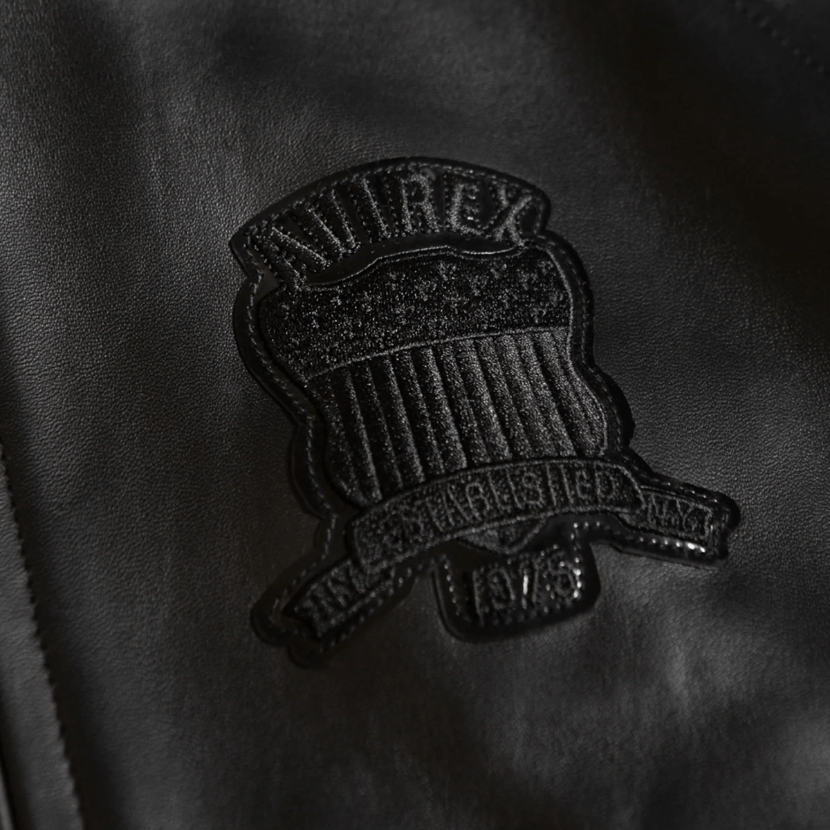 Avirex - Icon Leather Jacket - Bloc Magasin