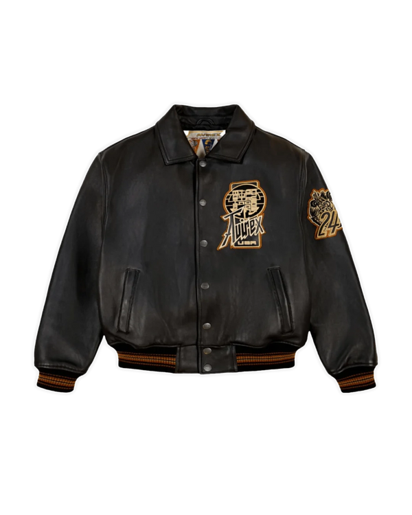 Avirex - Twin Dragon Leather Jacket