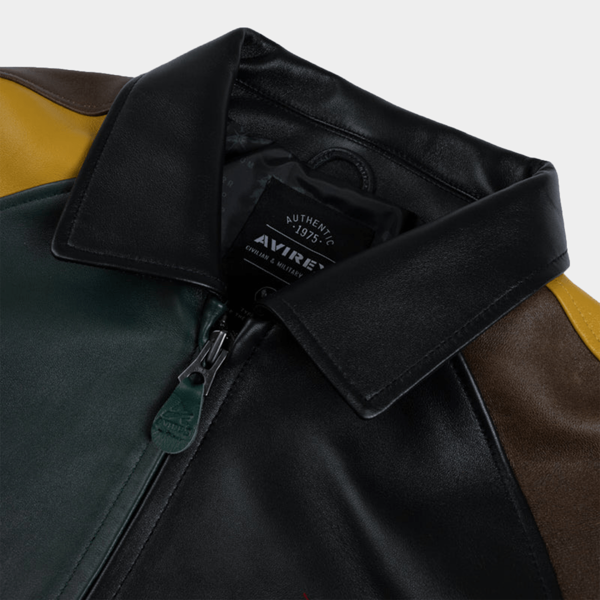 Avirex x Patta - Leather Jacket - Bloc Magasin