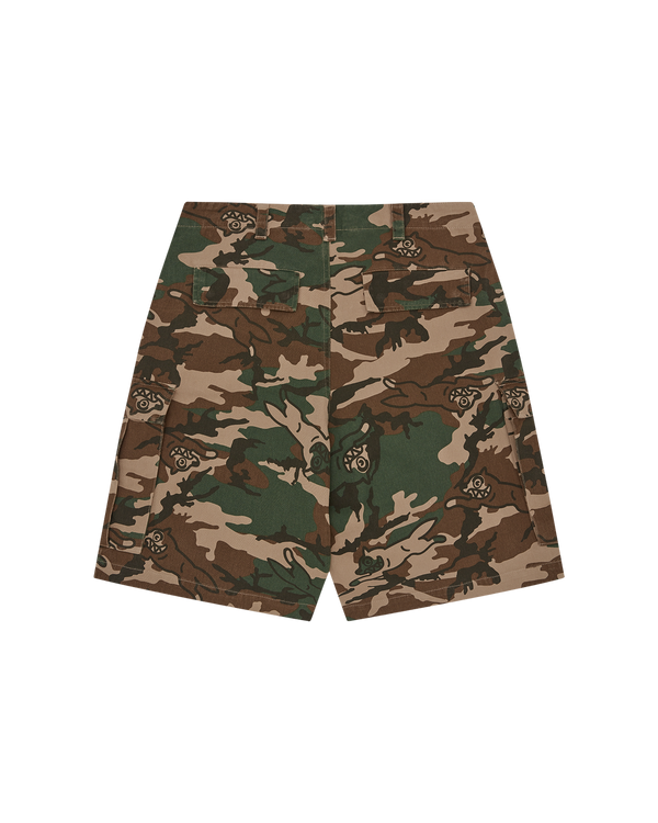 Billionaire Boys Club - Running Dog Woodland Camo Cargo Shorts - alternate