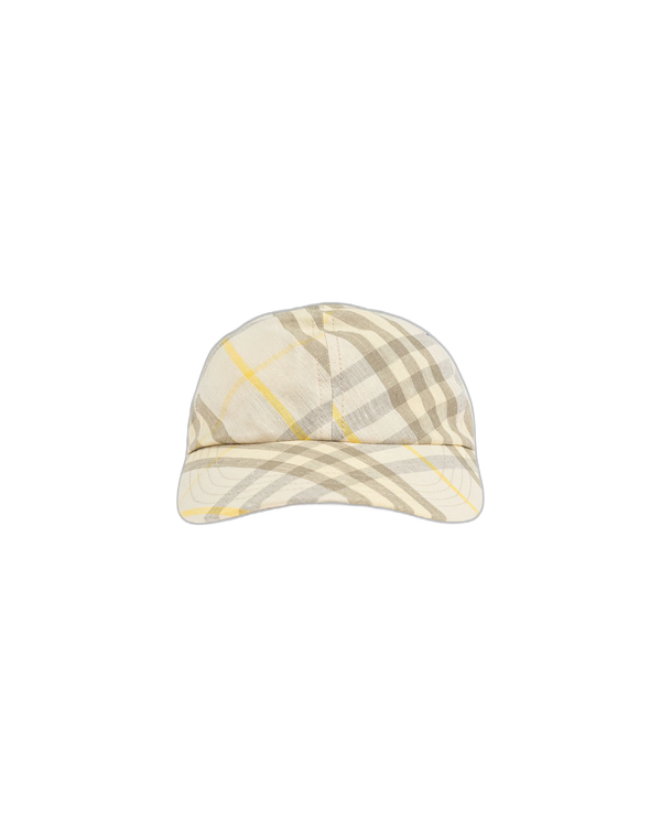 Burberry - Check Printed Baseball Cap