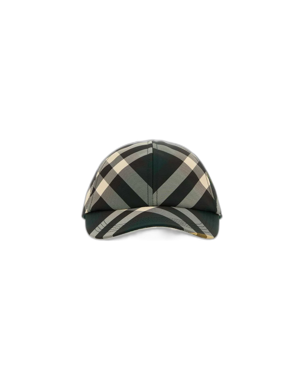 Burberry - Checked Curved-Peak Baseball Cap