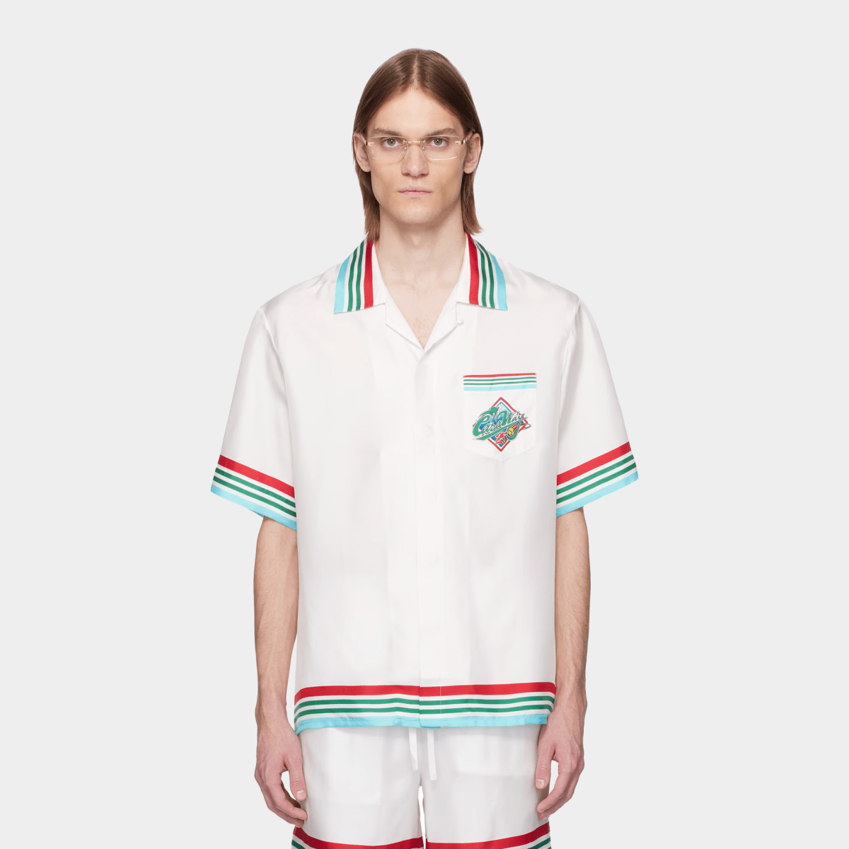 Casablanca - Cuban Collar Shirt - Bloc Magasin
