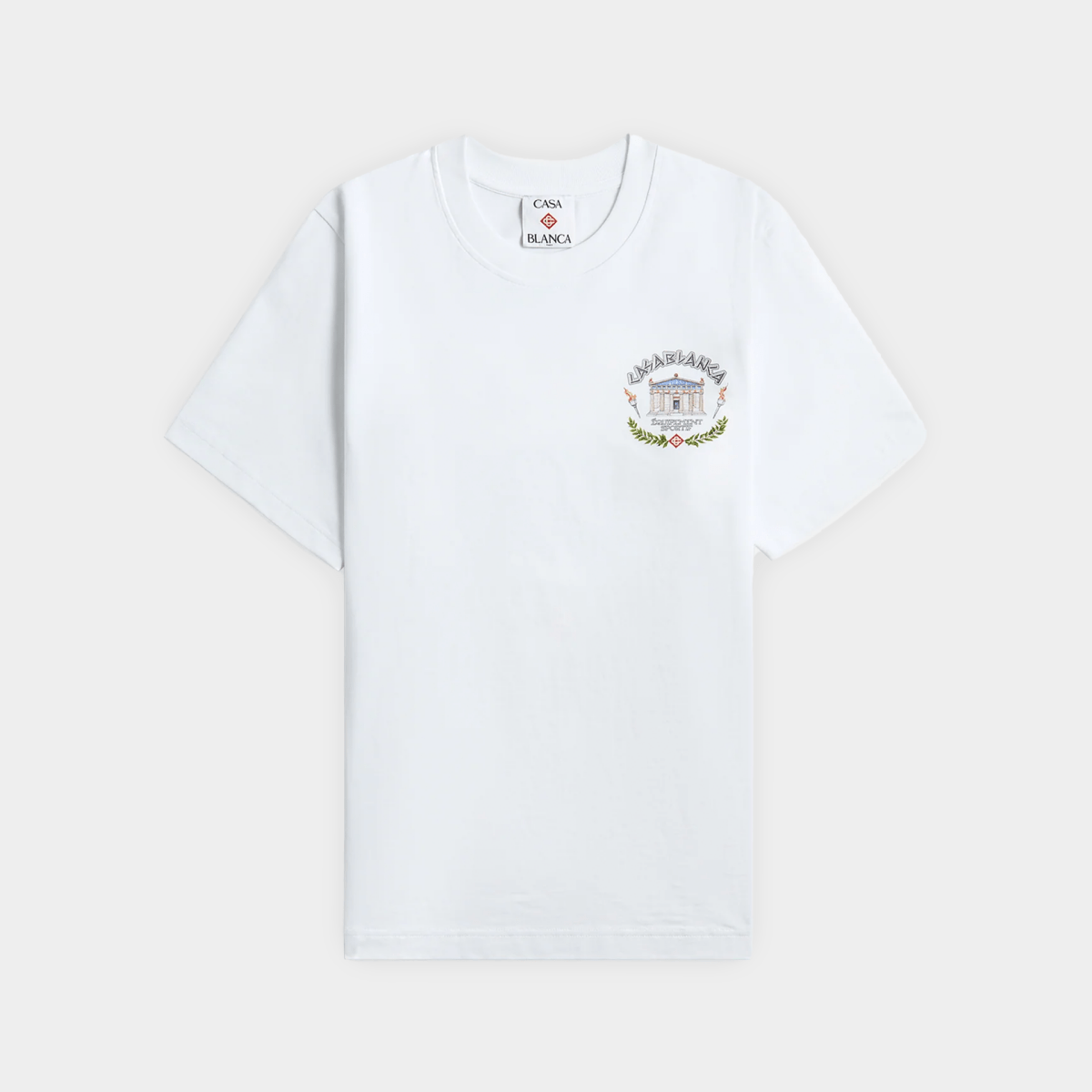 Casablanca - Le Temple Du Sport T-Shirt - Bloc Magasin