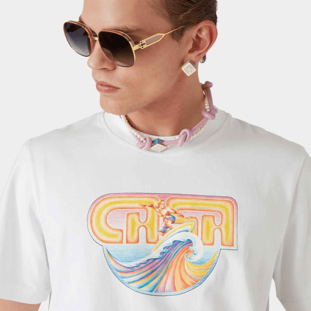 Casablanca - Surf T-Shirt - Bloc Magasin
