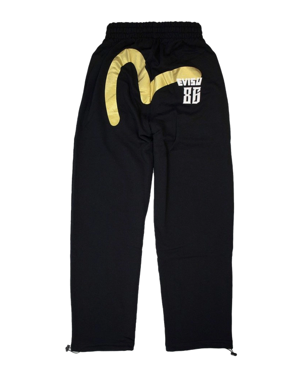 Evisu - Black Sweatpants - alternate
