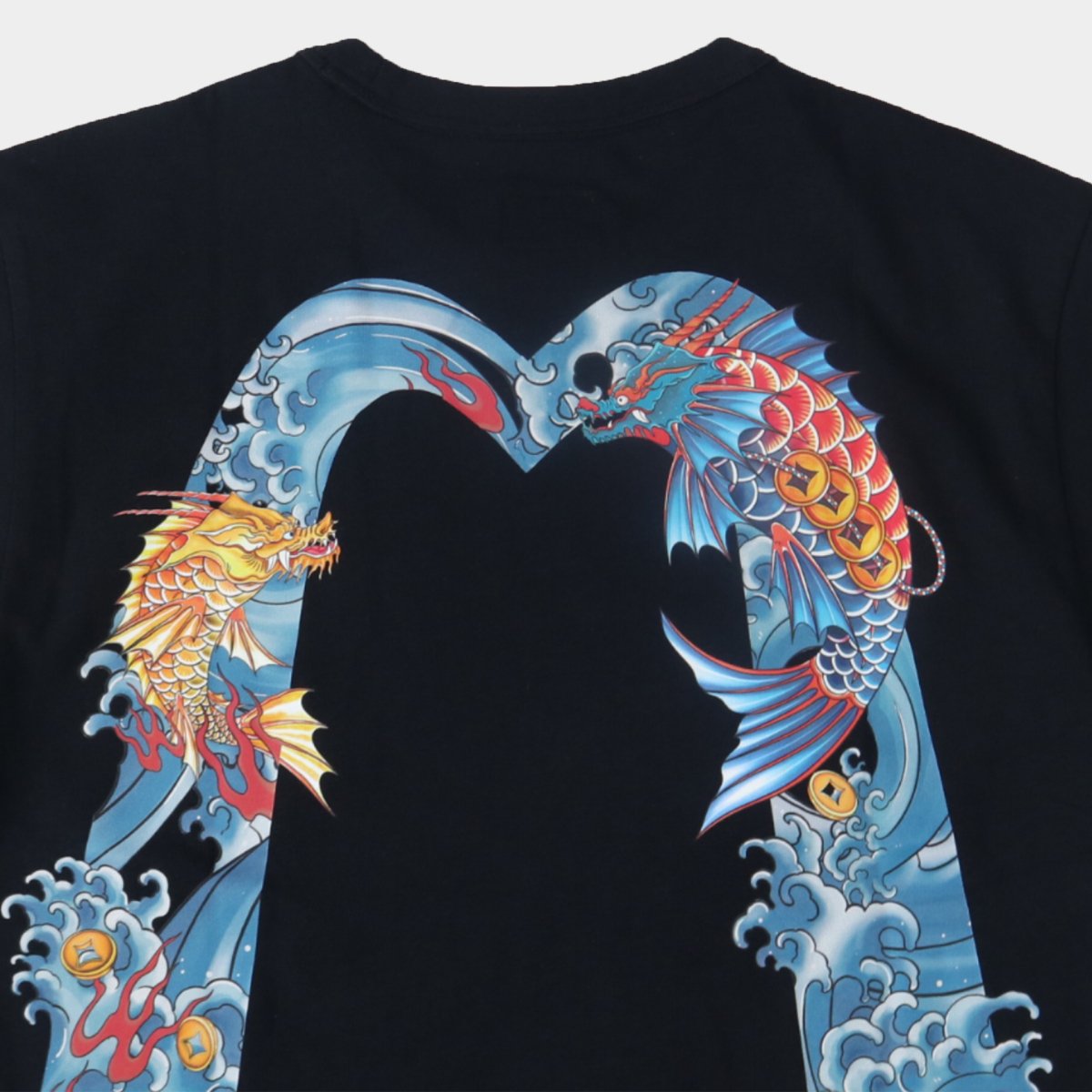Evisu - Graphic Print T-Shirt - Bloc Magasin