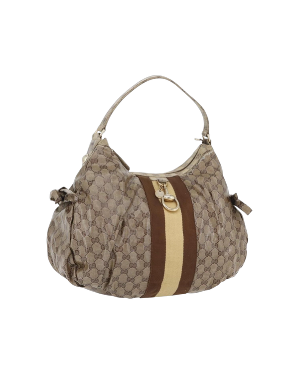 Gucci - GG Crystal Horsebit Bag