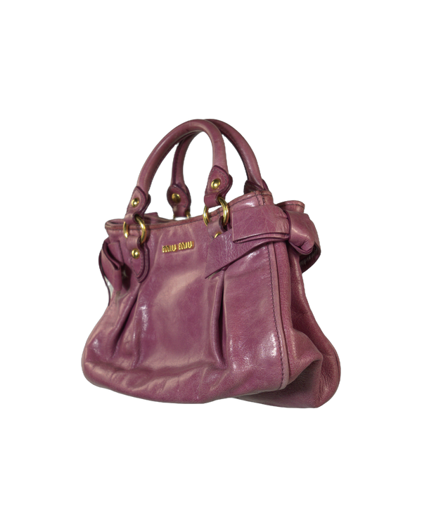 Miu Miu - Vitello Lux Bow Bag - alternate