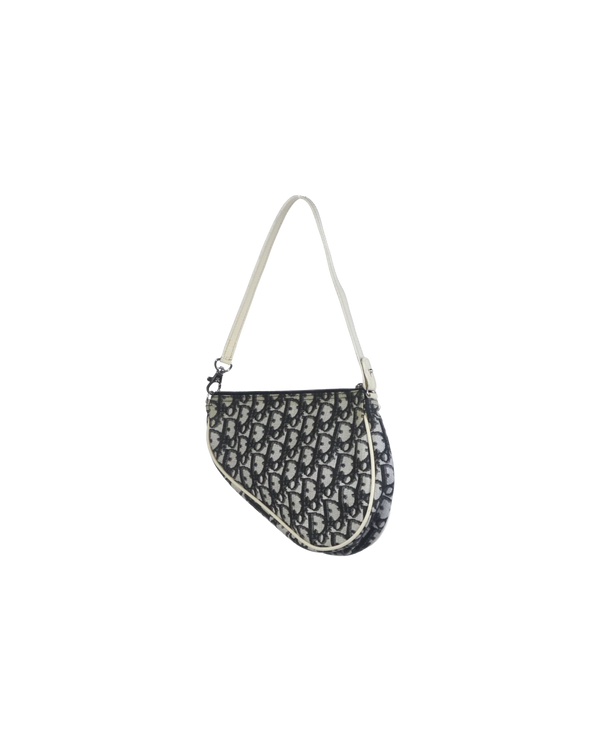 Dior - Monogram Canvas Saddle Bag Pochette thumbnail 4