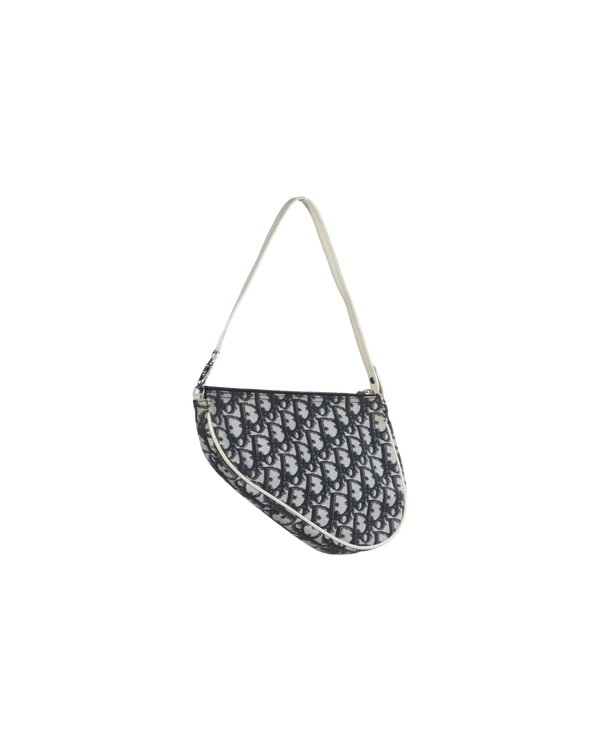 Dior - Monogram Canvas Saddle Bag Pochette thumbnail 6