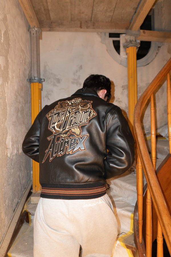 Avirex - Twin Dragon Leather Jacket thumbnail 7