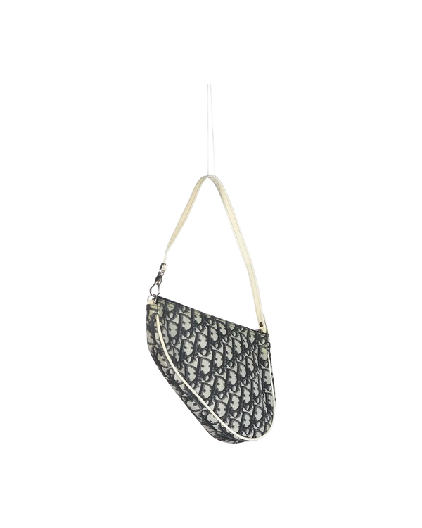 Dior - Monogram Canvas Saddle Bag Pochette - alternate