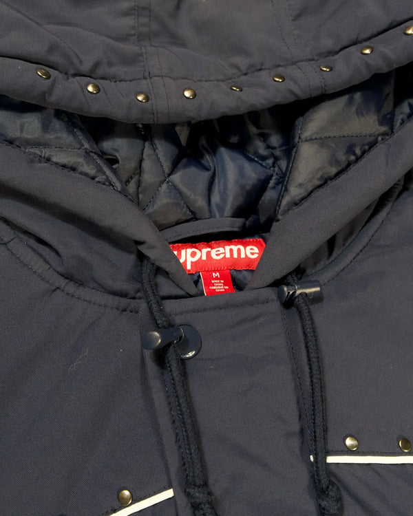 Supreme x The North Face - Studded Nuptse Jacket Royal — view 3