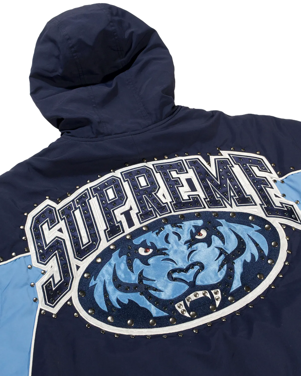 Supreme x The North Face - Studded Nuptse Jacket Royal — view 8