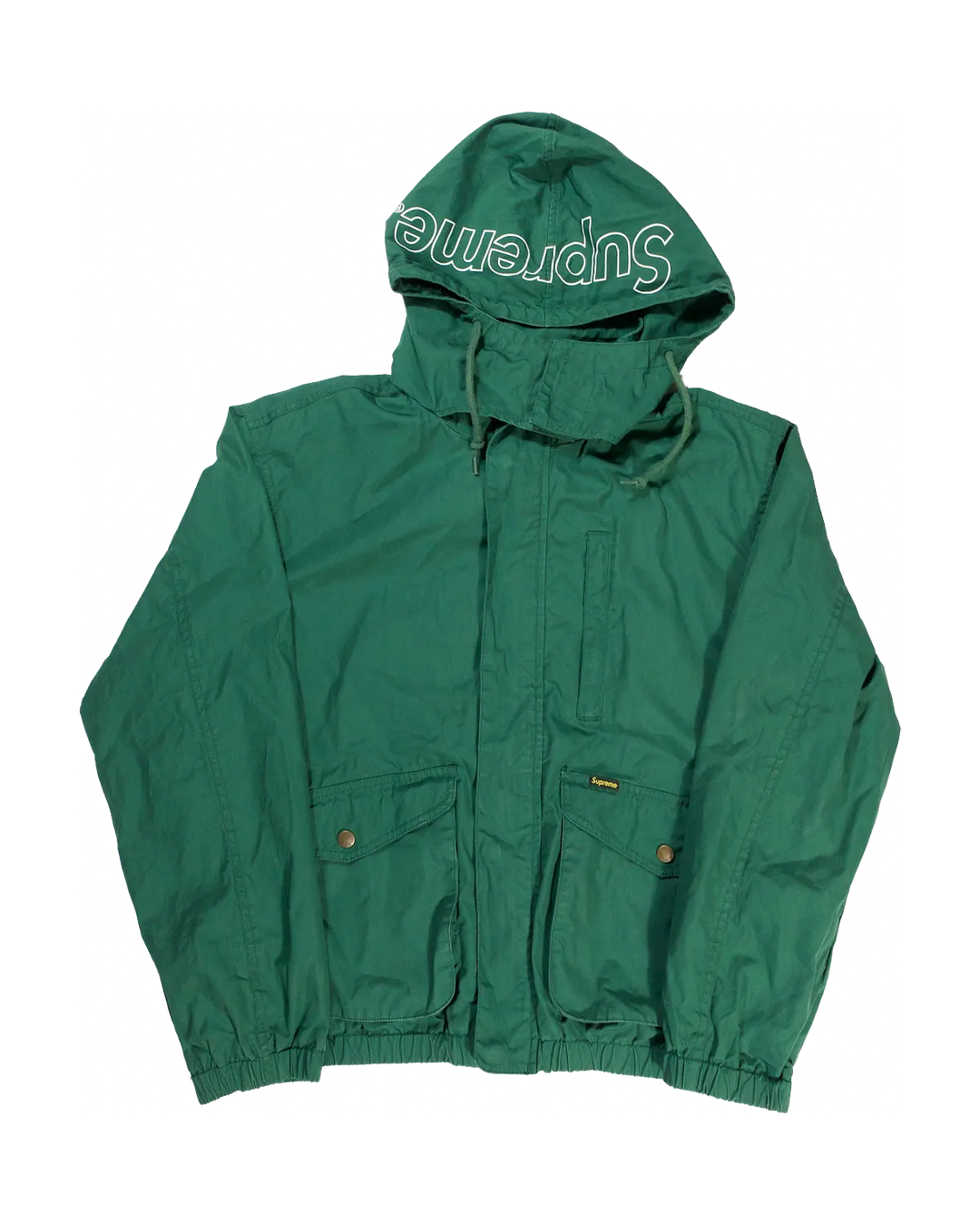 Supreme - Hooded Logo Jacket — vintage