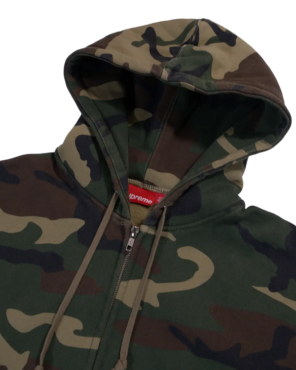Supreme - Camo Zip Hoodie — vintage — view 4