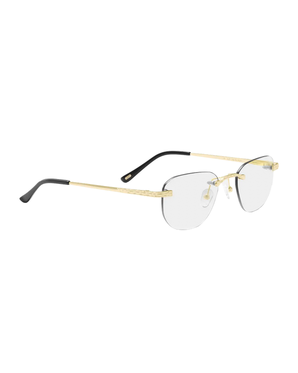 Lux Frames - Gold Rimless Class I - Light Adaptive — view 3