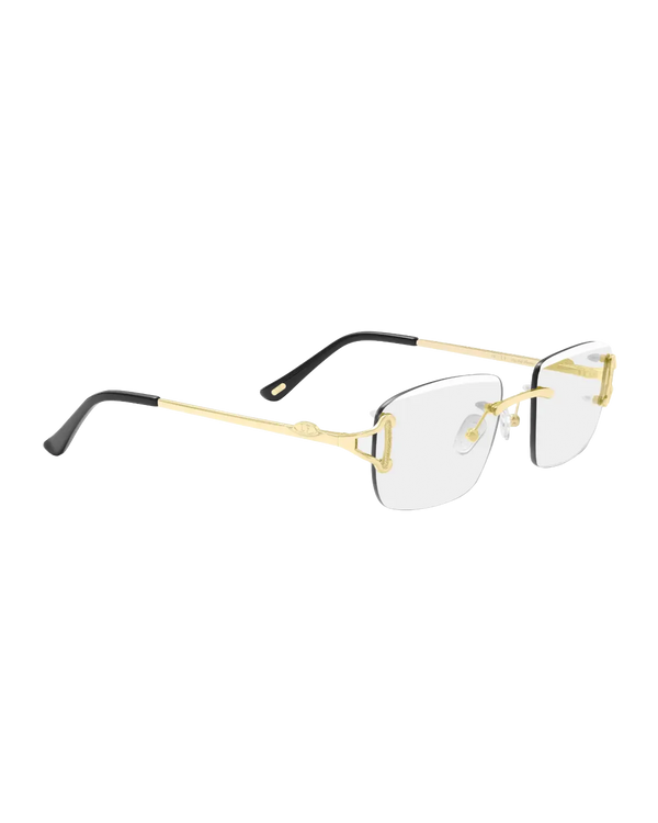Lux Frames - Gold Rimless Class IX - Light Adaptive — view 3