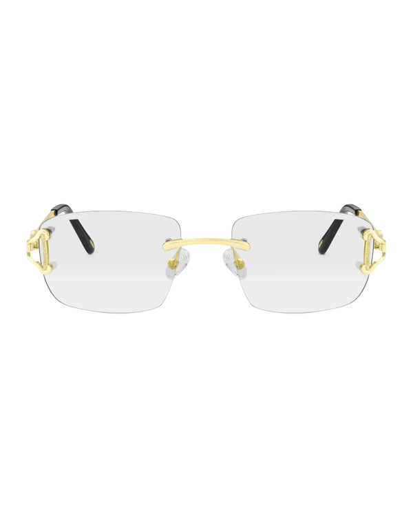 Lux Frames - Gold Rimless Class IX - Light Adaptive — view 4