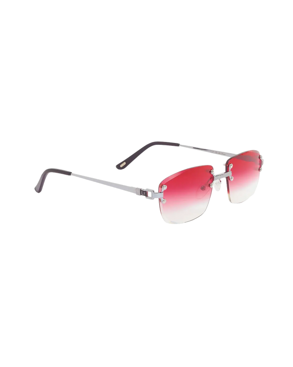 Lux Frames -  Rimless Class V - Red Fade — view 3