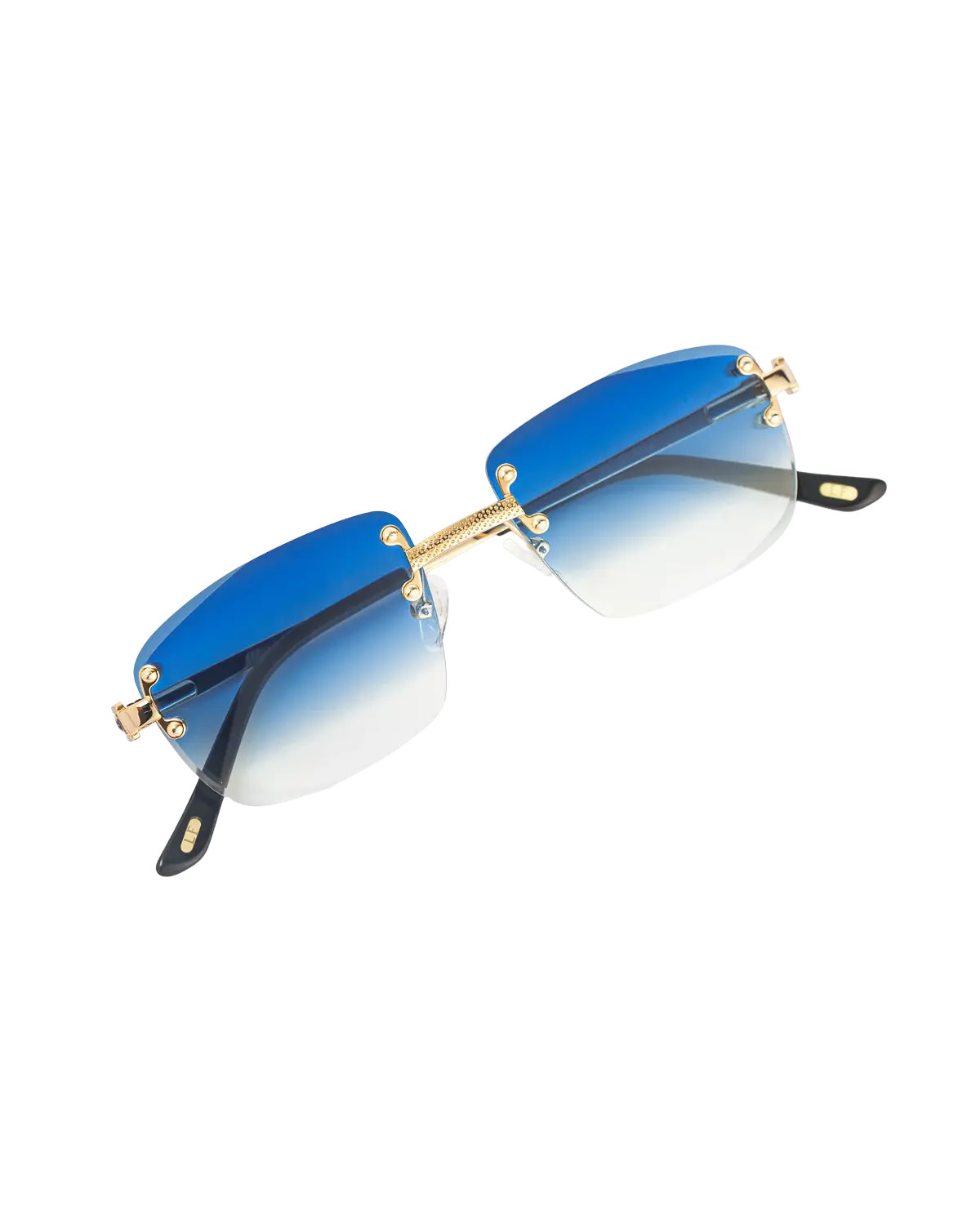 Lux Frames -  Rimless Class V - Blue Fade