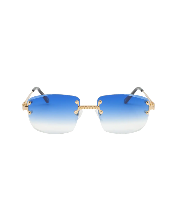 Lux Frames -  Rimless Class V - Blue Fade — view 3