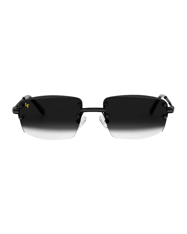 Lux Frames - Black & Matte Black - Black Fade — view 3