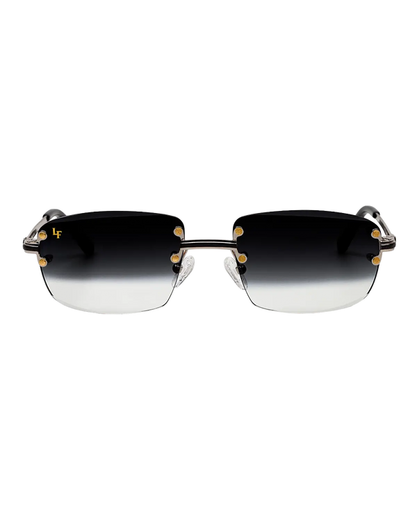 Lux Frames - Silver & Black - Black Fade — view 3
