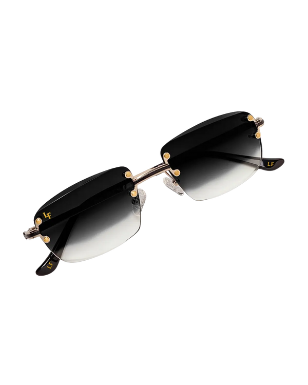 Lux Frames - Silver & Black - Black Fade