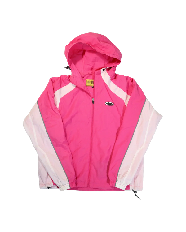 Corteiz - Hooded Windbreaker Pink