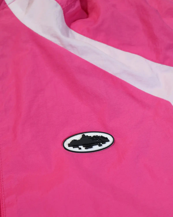 Corteiz - Hooded Windbreaker Pink — vintage — view 4
