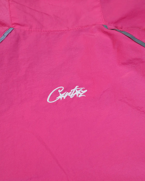 Corteiz - Hooded Windbreaker Pink — vintage — view 5