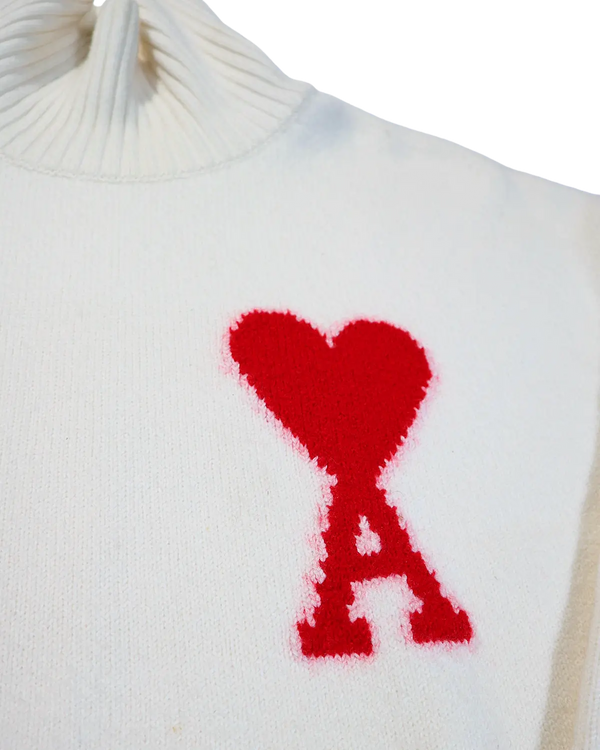 Ami Paris - Ami de Coeur Cardigan — vintage — view 3