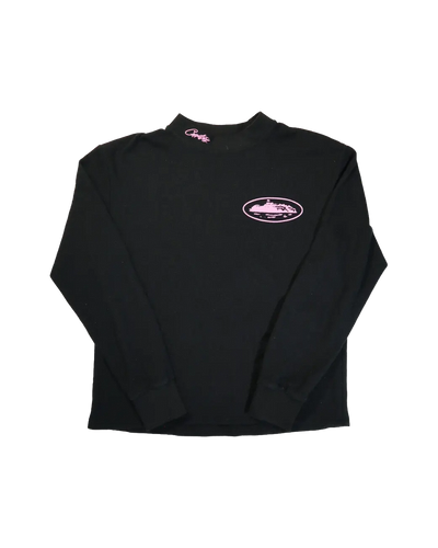 Corteiz - Alcatraz Waffle Long Sleeve Black