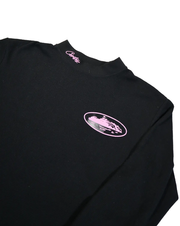 Corteiz - Alcatraz Waffle Long Sleeve Black - alternate