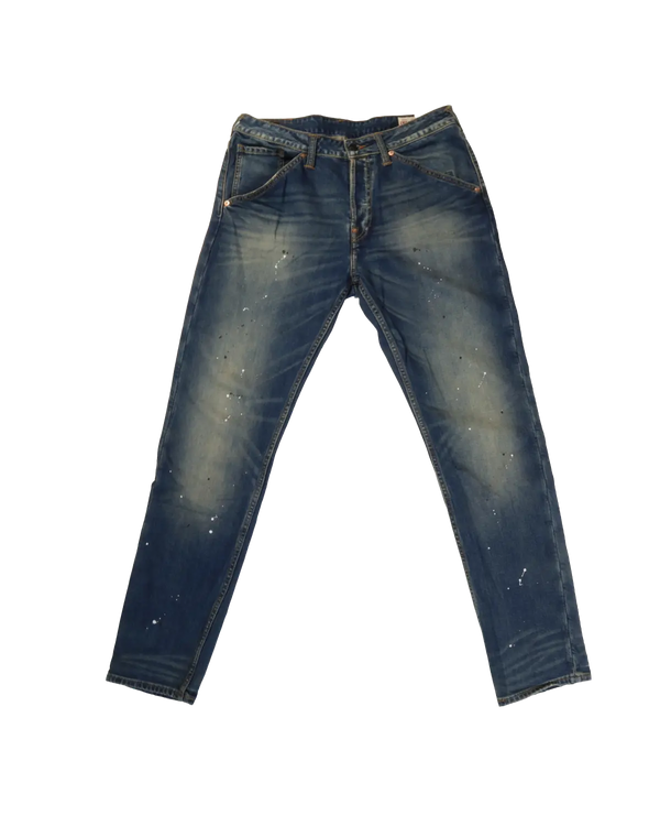 Evisu - Paint Splatter Jeans