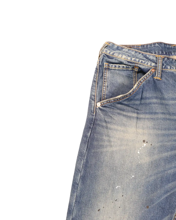 Evisu - Paint Splatter Jeans — vintage — view 5