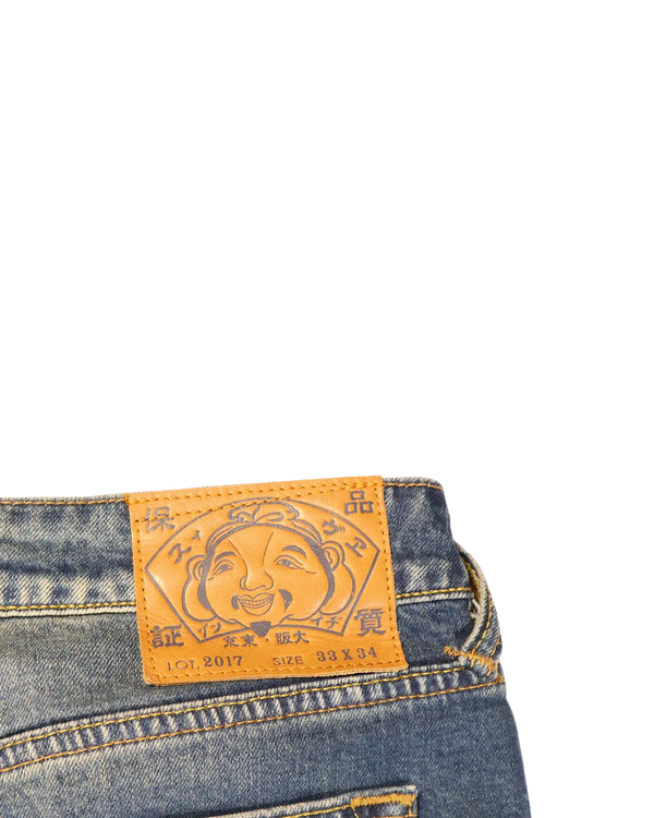Evisu - Paint Splatter Jeans — vintage — view 7