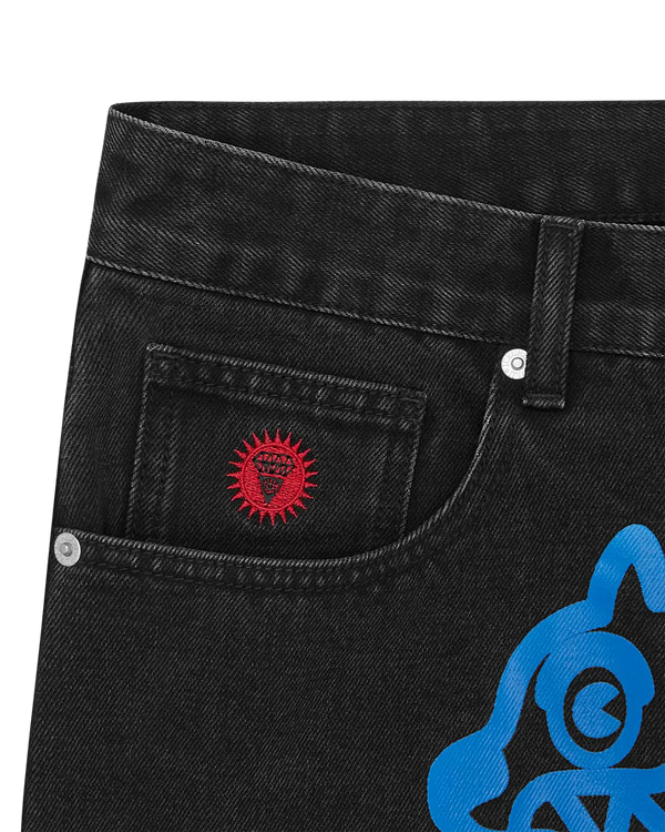 Billionaire Boys Club - Running Dog Denim Shorts — view 6