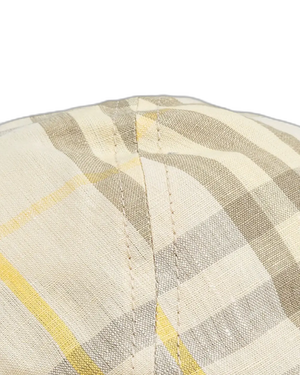 Burberry - Check Printed Baseball Cap — view 3