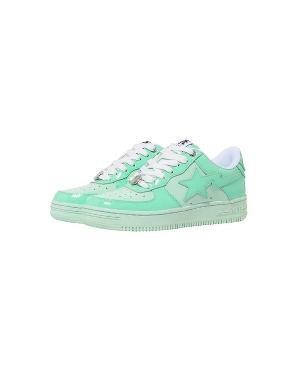 Bape - Bapesta Patent Leather Green — vintage — view 2