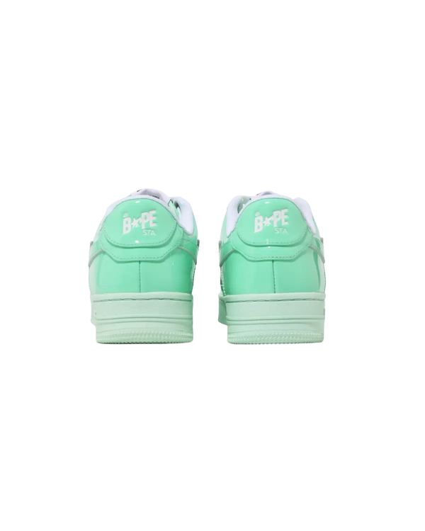 Bape - Bapesta Patent Leather Green — vintage — view 3
