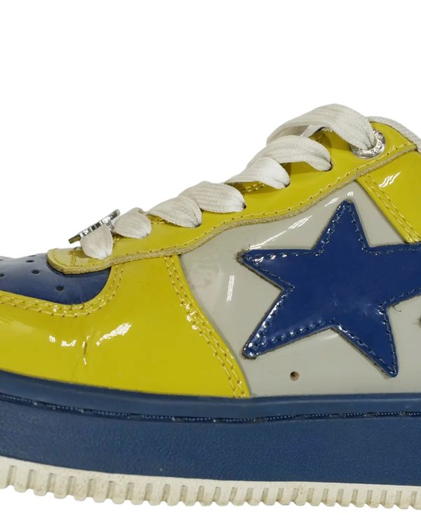 Bape - Bapesta Nostalgic Blue Yellow — vintage — view 3