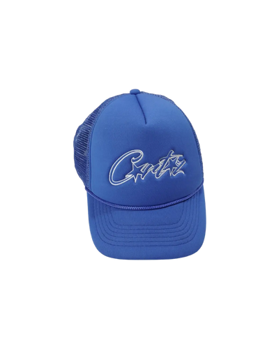 Corteiz - Cortiz Script Trucker Hat Blue